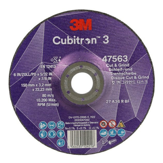 Cubitron 3 125x1mm