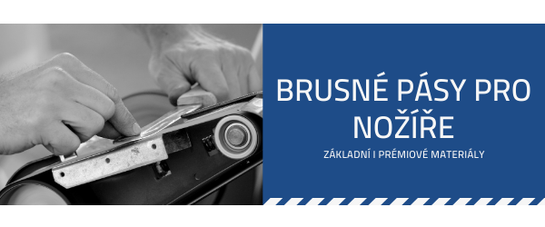 brusné pásy pro nožíře